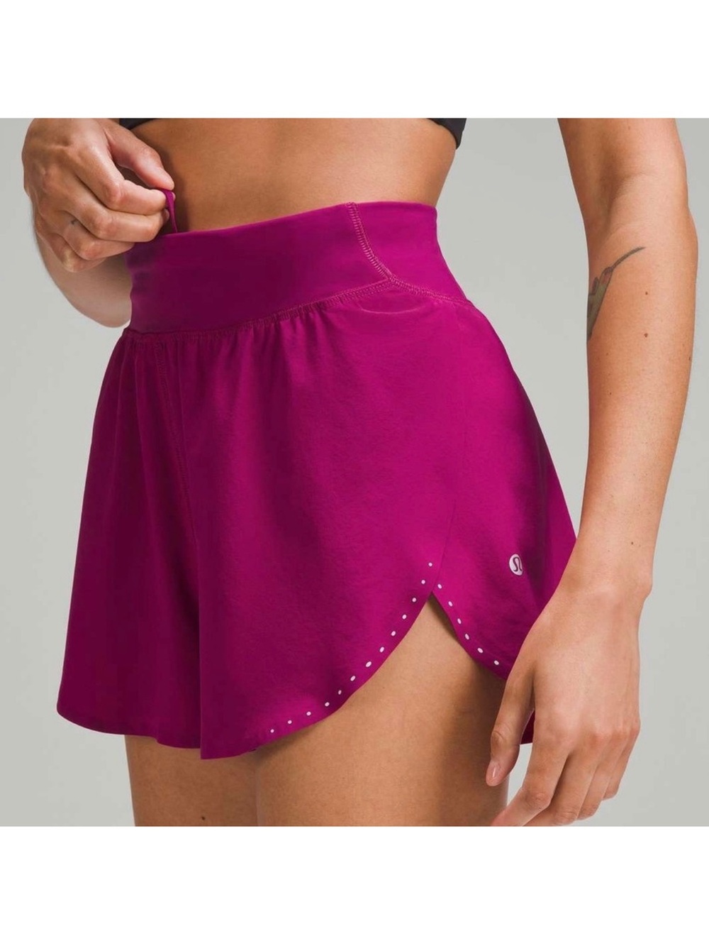 lululemon athletica Deep Magenta Active Skort
